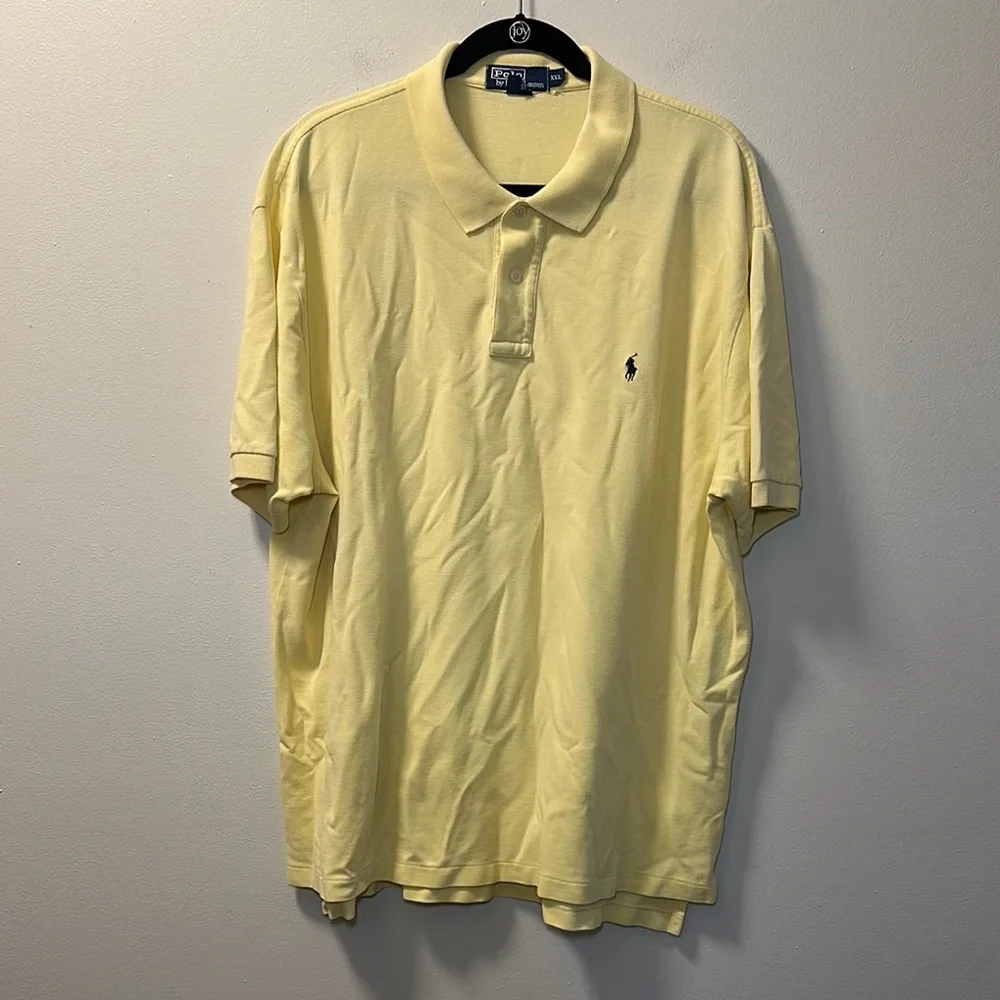 Polo Ralph Lauren Men’s Yellow Top Size XXL